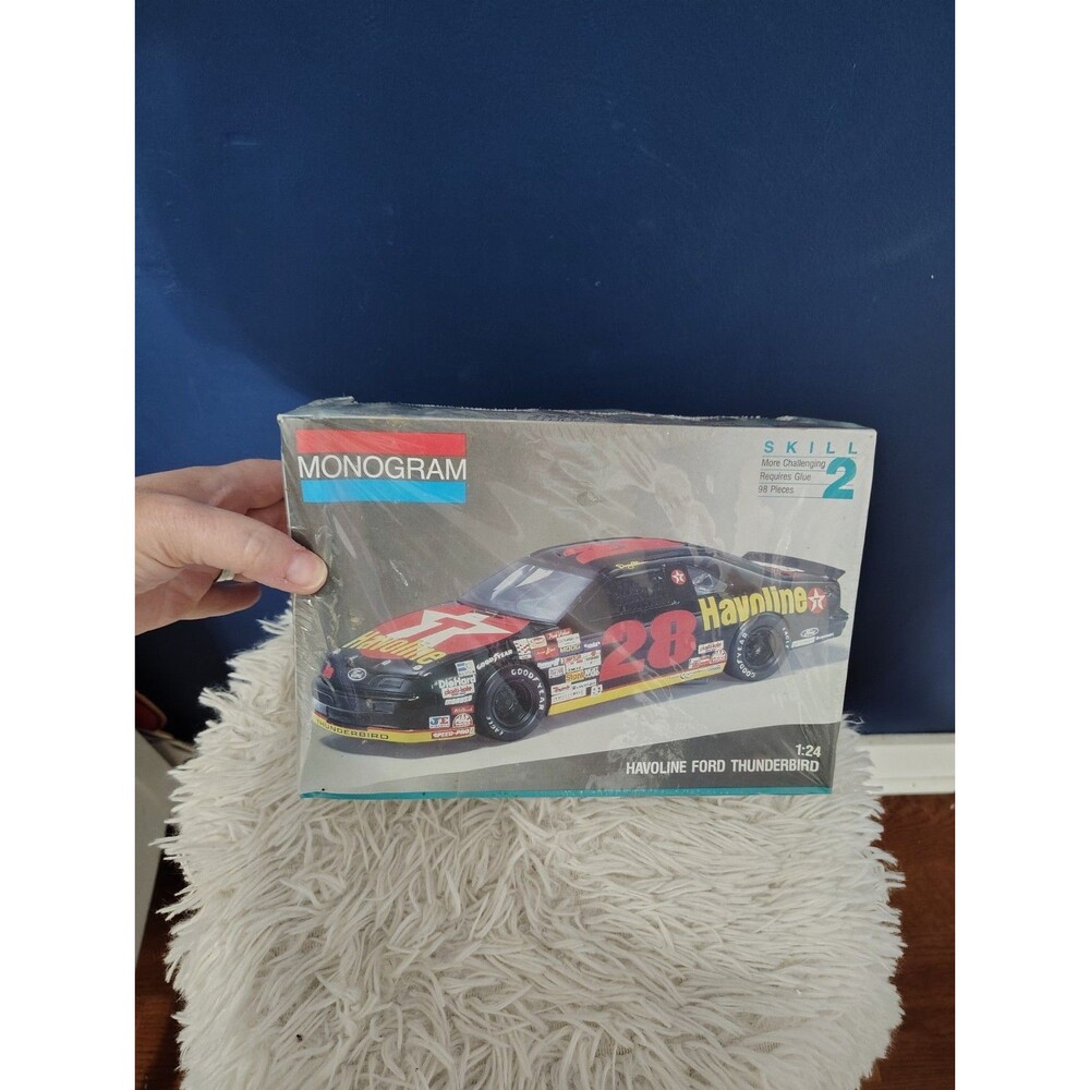 1991 MONOGRAM Model Havoline Ford THUNDERBIRD 1.24 Davey Allison RACING NASCAR